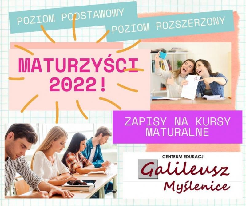 KURSY DLA PRZYSZŁOROCZNYCH MATURZYSTÓW :)